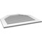 Ekena Millwork Octagonal Top Surface Mount PVC Gable Vent: Functional, w/ 3-1/2"W x 1"P Standard Frame, 32"W x 28"H GVPOT32X2801SF - alternate 5